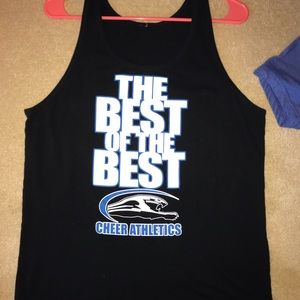 Best of the best cheer Athletics tank top